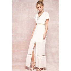 Boho Maxi  Dress Size LARGE